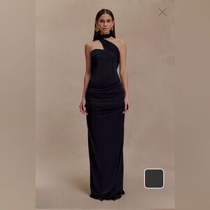 Meshki Black Maxi Dress
